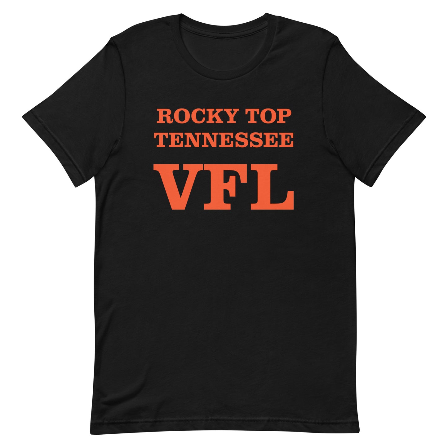 Unisex t-shirt  BLACK TENNESSEE VFL