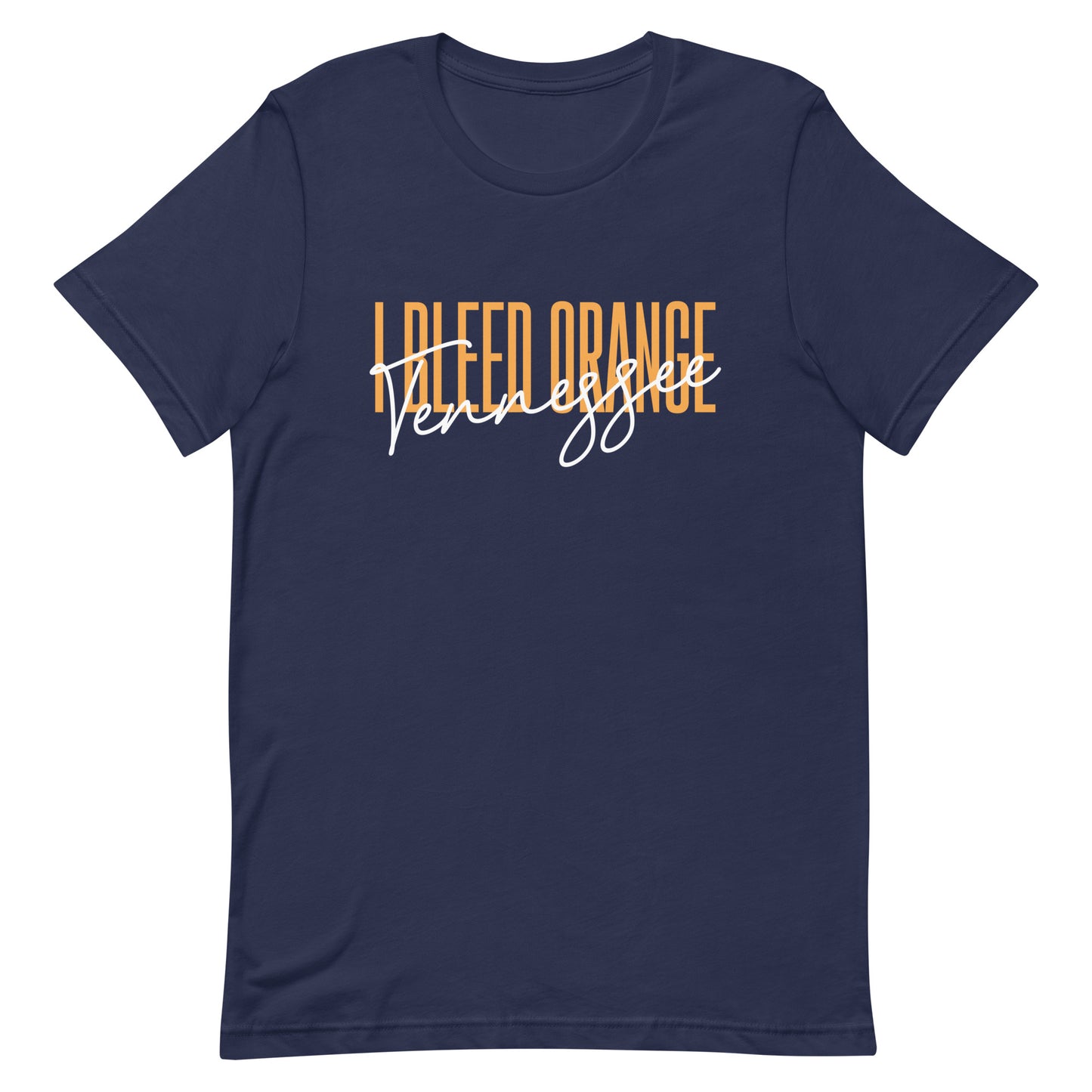 Unisex t-shirt I BLEED ORANGE