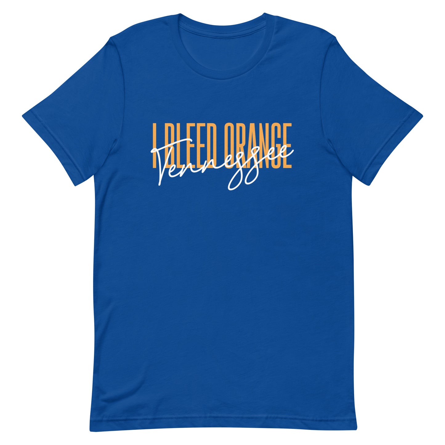 Unisex t-shirt I BLEED ORANGE